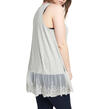 Mia Embroidered-Hem Tank, , hi-res image number 1