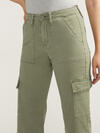 Suki Mid Rise Cargo Pants, Light Olive, hi-res image number 3