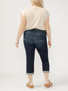 Elyse Mid Rise  Luxe Stretch Capri Plus Size image number 1