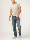 Eddie Classic Athletic Fit Tapered Leg Luxe Heritage Jeans image number 2