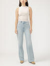 Highly Desirable High Rise Trouser Leg Jeans, , hi-res image number 0