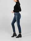 Elyse Mid Rise Skinny Jeans, , hi-res image number 2