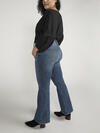 Most Wanted Mid Rise Flare Jeans Plus Size, , hi-res image number 2