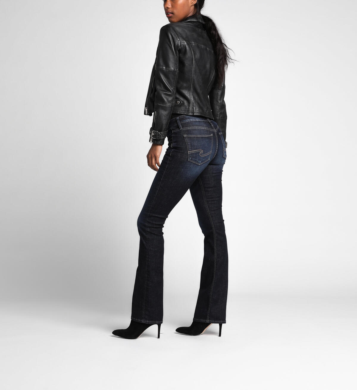 Suki Bootcut Mid Dark Wash, , hi-res image number 2