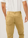Eddie Classic Athletic Fit Tapered Leg Essential Twill Pants, Tan, hi-res image number 3