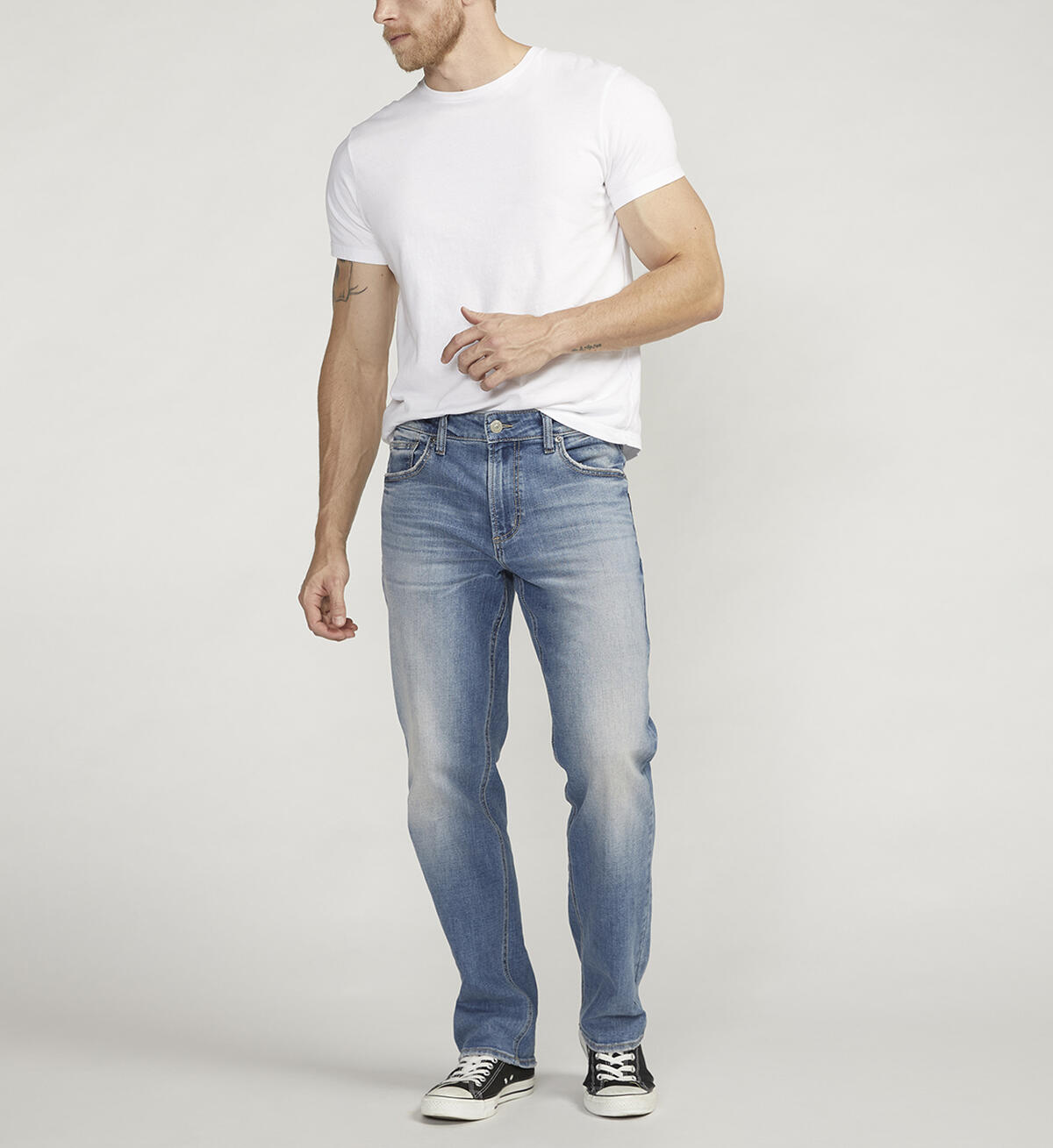 Grayson Classic Fit Straight Leg Jeans, , hi-res image number 0