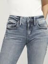 Boyfriend Mid Rise Slim Leg Jeans, , hi-res image number 3