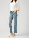 Elyse Mid Rise Straight Leg Jeans, , hi-res image number 2