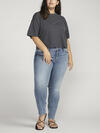 Suki Mid Rise Straight Leg Jeans Plus Size image number 0