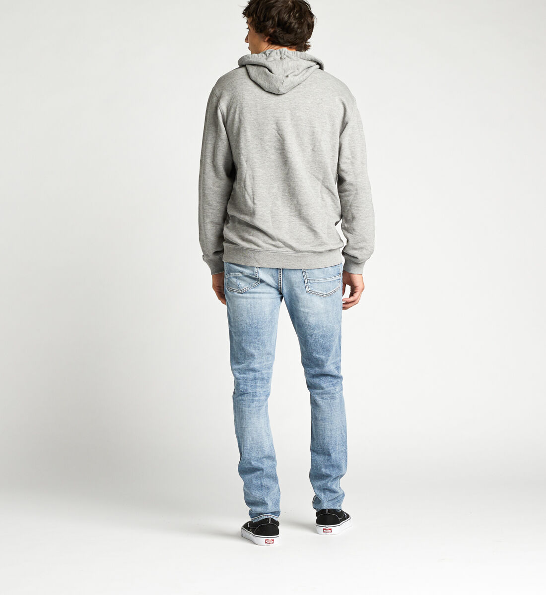 Buy Allenby Unisex Logo Hoodie for USD 48.00 Silver Jeans US New