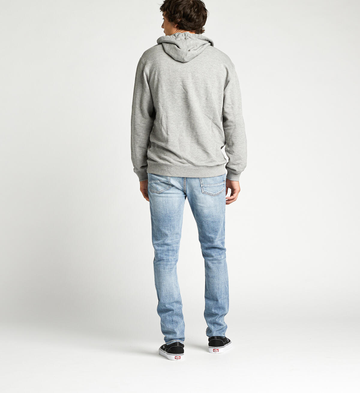 Allenby Unisex Logo Hoodie, Heather Grey, hi-res image number 2