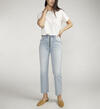 Highly Desirable High Rise Straight Leg Jeans, , hi-res image number 4