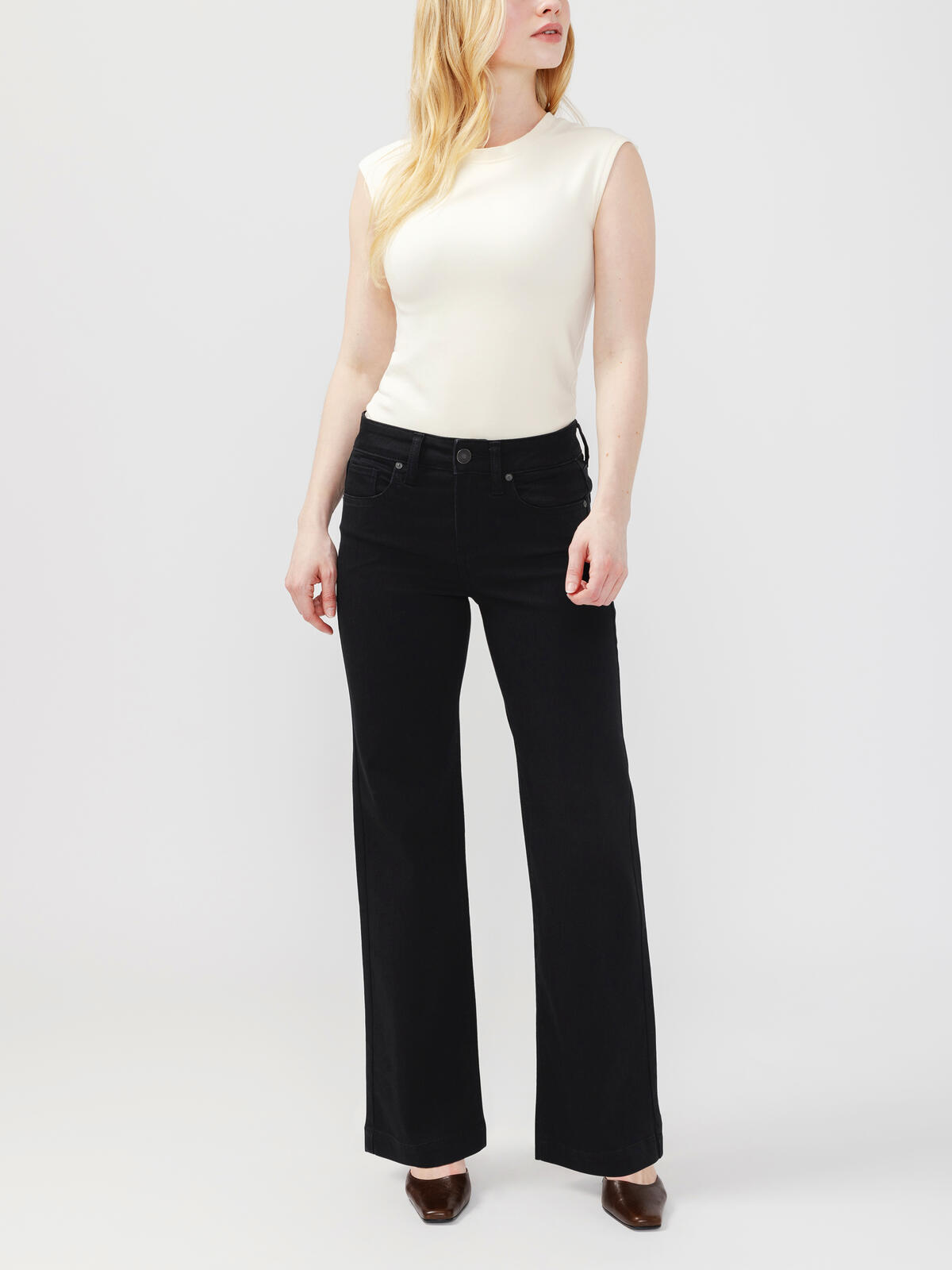 Avery Trouser Leg Jeans image number 0