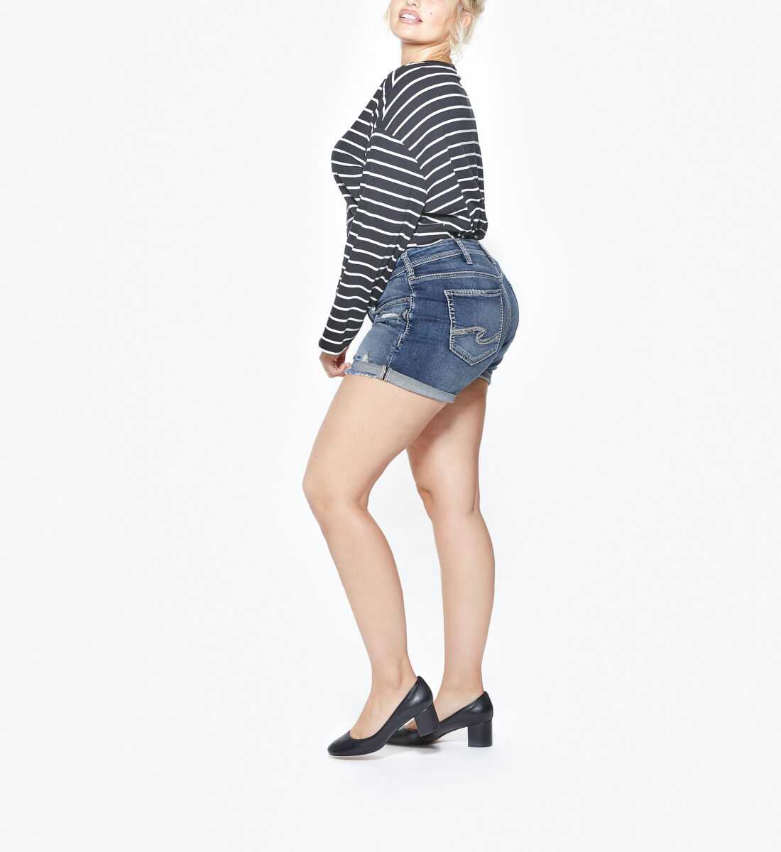 Silver jeans sam shorts store
