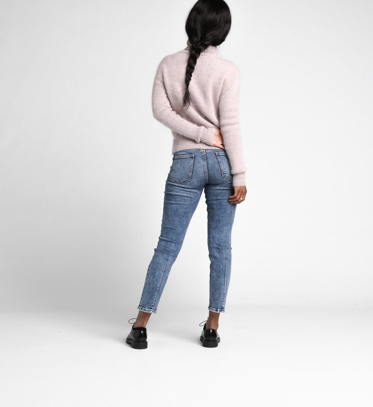 Lorette Ankle Slim Mid Medium Wash, , hi-res image number 1