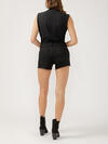 Boyfriend Mid Rise Luxe Stretch Shorts, , hi-res image number 1