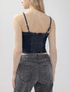 Denim Crop Top image number 4
