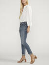 Girlfriend Mid Rise Slim Leg Jeans image number 2