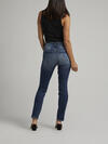 Infinite Fit High Rise Straight Leg Jeans, Indigo, hi-res image number 1