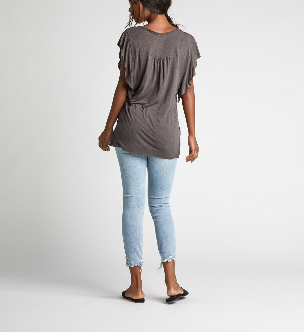 Athena Ruffle-Sleeve Tee, , hi-res image number 2