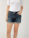 Elyse Mid Rise Luxe Stretch Shorts image number 3
