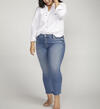 Elyse Mid Rise Straight Leg Crop Jeans Plus Size, , hi-res image number 4