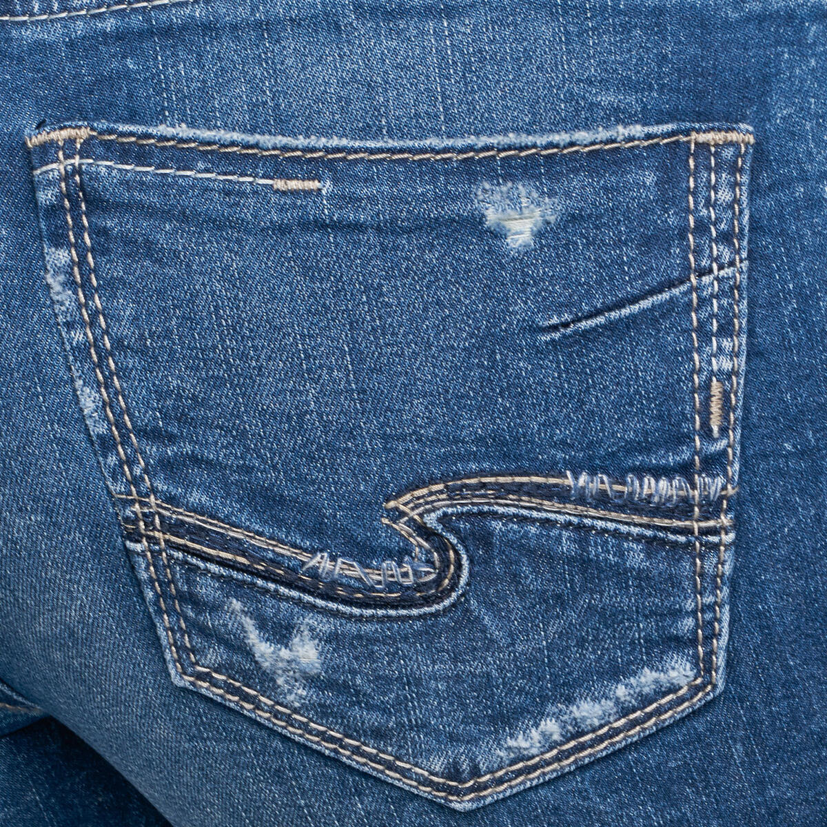 Mazy Super Skinny Dark Wash, , hi-res image number 3