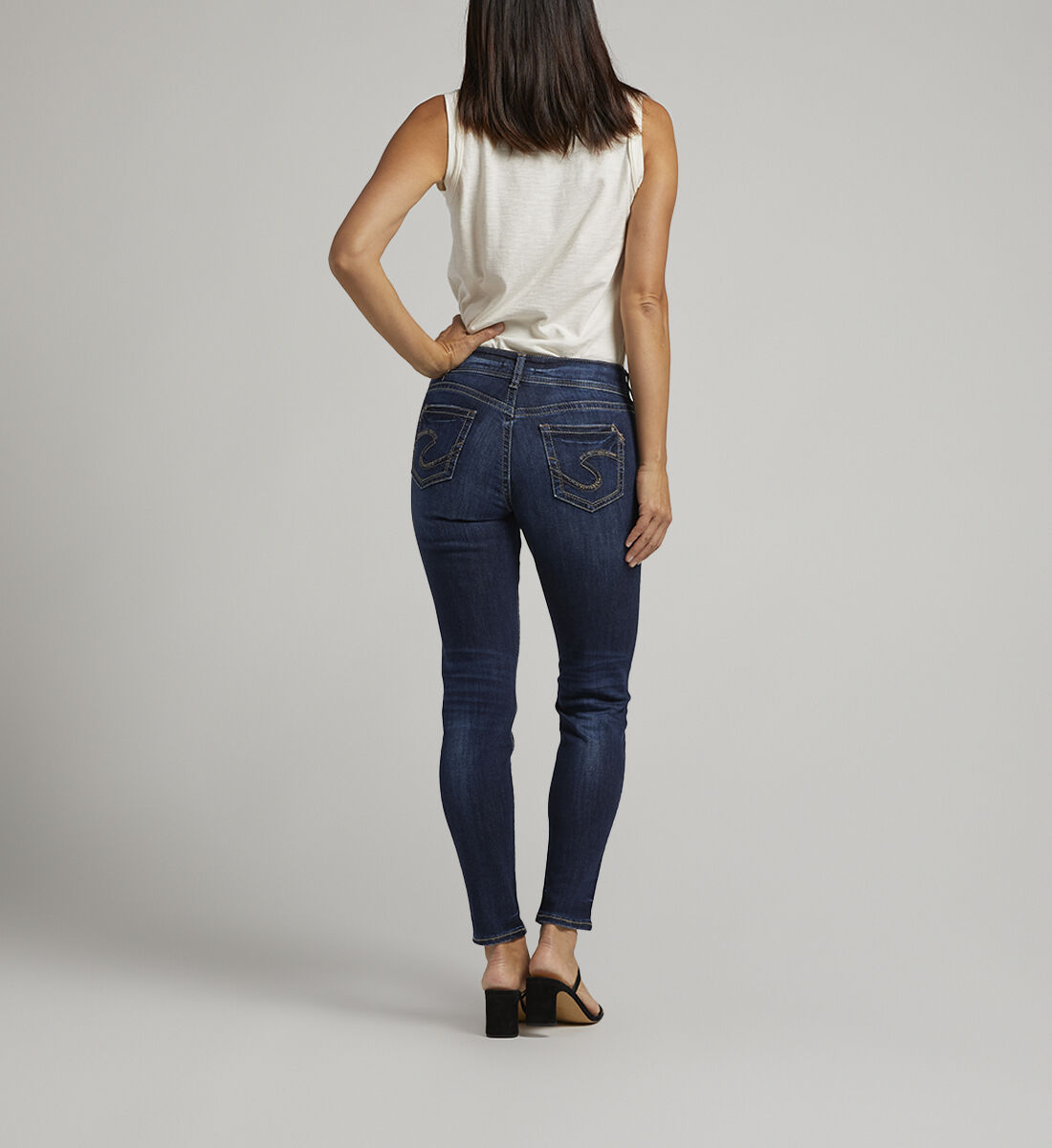 Suki silver shop skinny jeans