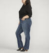 Suki Mid Rise Slim Bootcut Jeans Plus Size, Indigo, hi-res image number 2