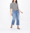 Wide Leg Crop High Rise Dark Wash, , hi-res image number 3