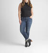 Boyfriend Mid Rise Slim Leg Jeans Plus Size, , hi-res image number 0