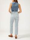 Highly Desirable High Rise Straight Leg Jeans, , hi-res image number 1