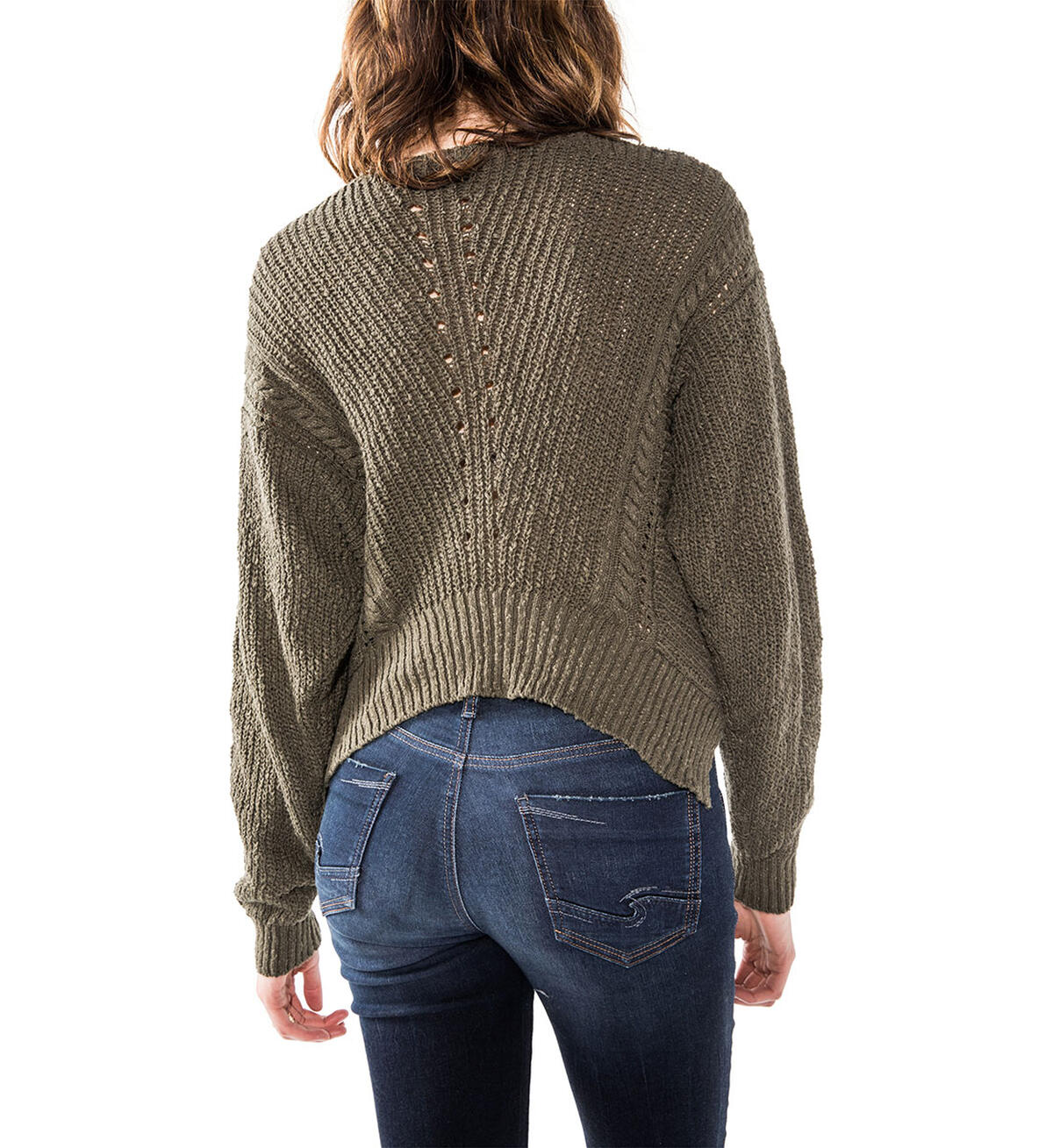 Boxy Sweater Crop, , hi-res image number 1