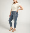 Girlfriend Mid Rise Slim Leg Jeans Plus Size, , hi-res image number 2
