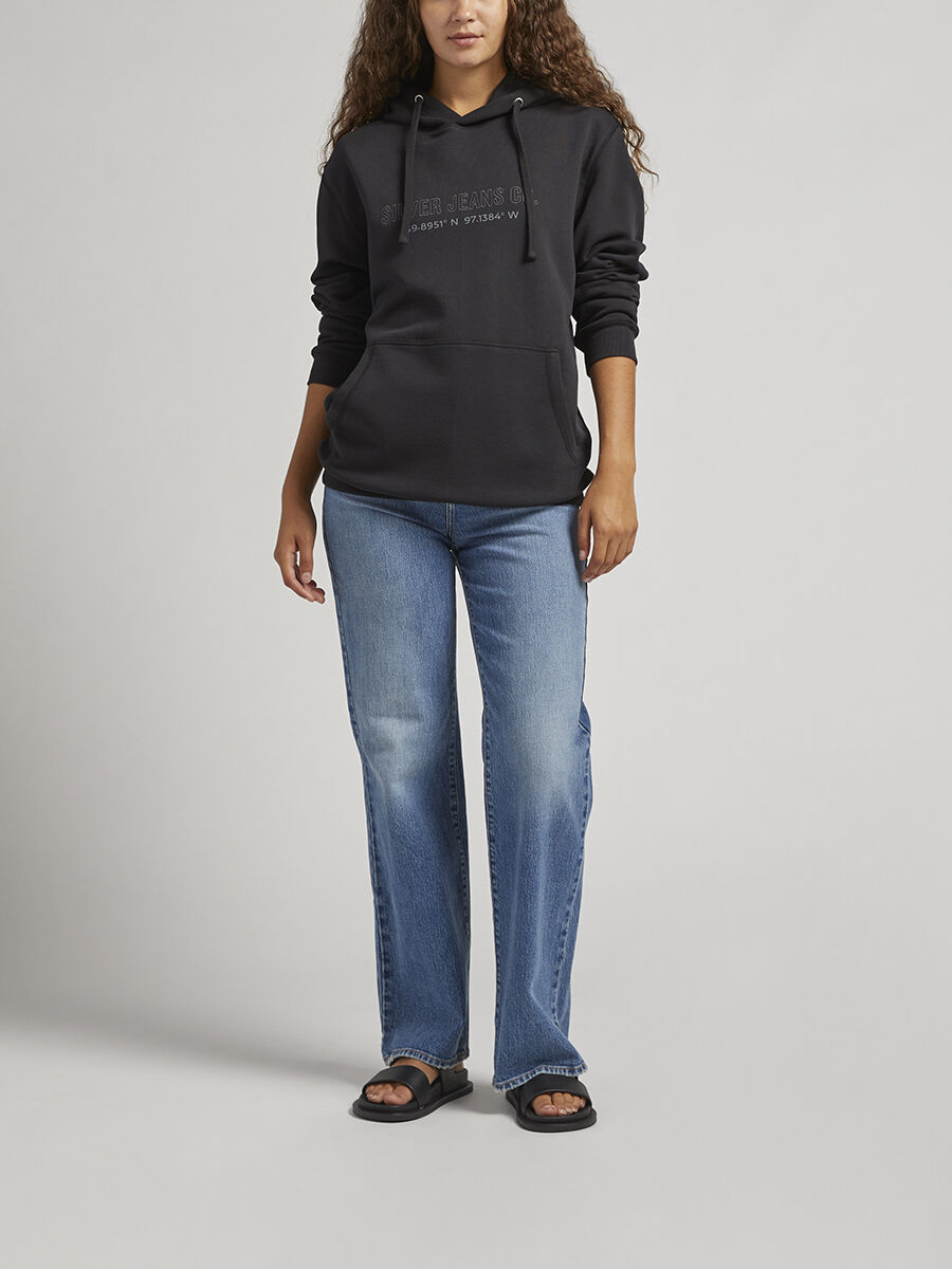 Buy Unisex Logo Hoodie for USD 48.00 | Silver Jeans