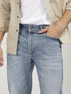 Eddie Athletic Fit Tapered Leg Jeans image number 3