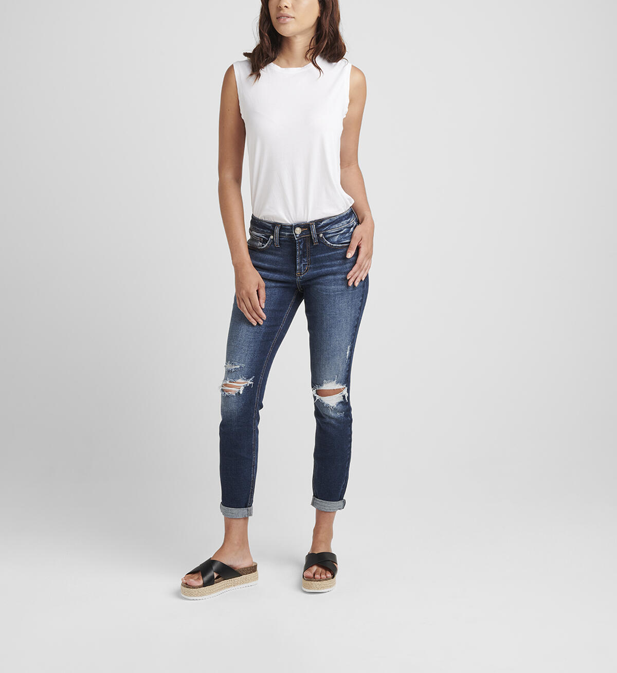 Suki Mid Rise Skinny Jeans, , hi-res image number 0