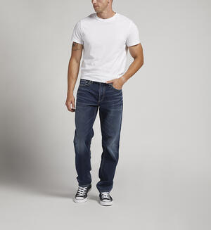 Eddie Athletic Fit Tapered Leg Jeans