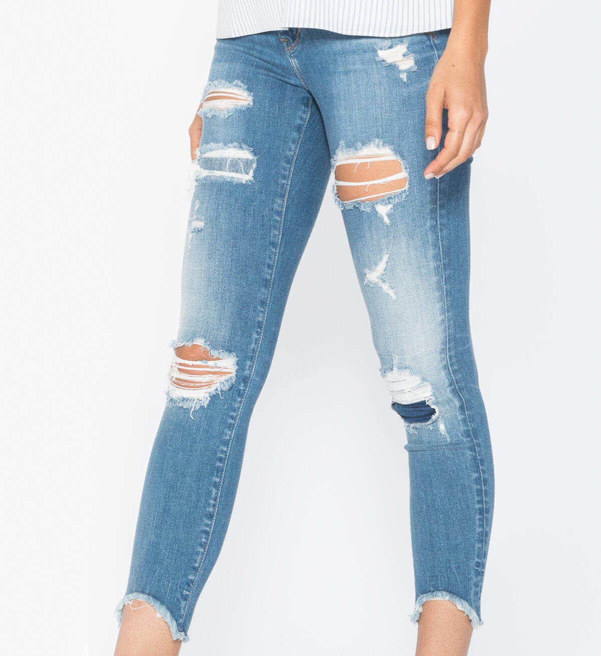 Bleecker Crop Medium Wash, , hi-res image number 3