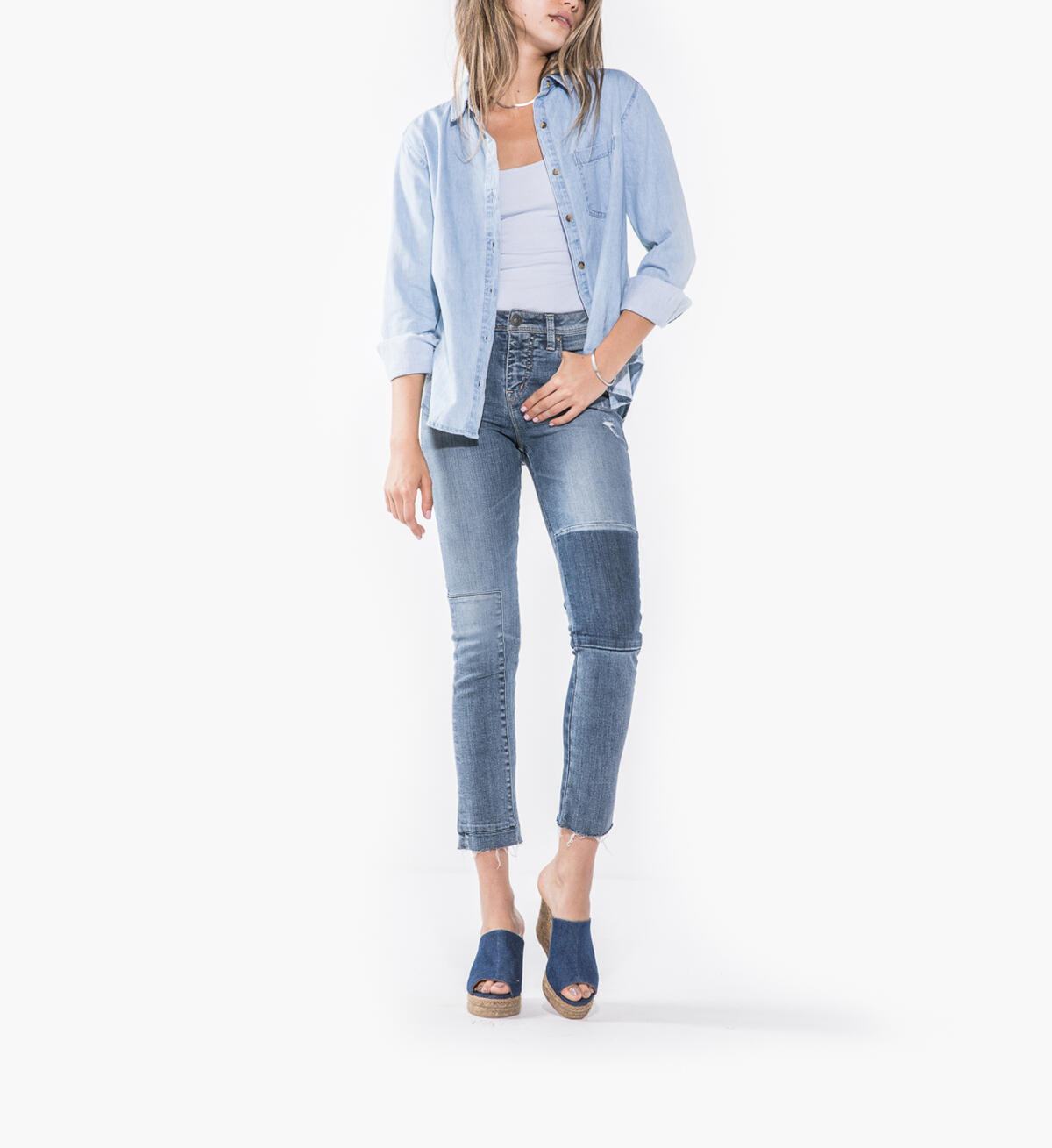 Izzy Ankle Slim Medium Wash, , hi-res image number 0