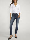 Elyse Mid Rise Skinny Jeans, Indigo, hi-res image number 5