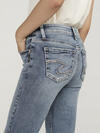 Elyse Mid Rise Straight Leg Jeans, , hi-res image number 4