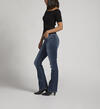 Suki Mid Rise Slim Bootcut Jeans, Indigo, hi-res image number 2