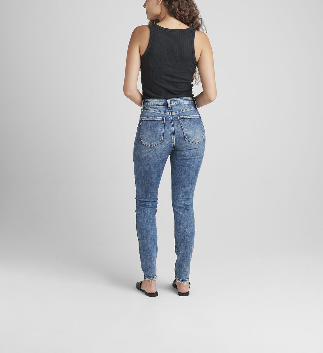 High Note High Rise Skinny Jeans Back