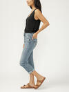 Suki Mid Rise Luxe Stretch Capri image number 2
