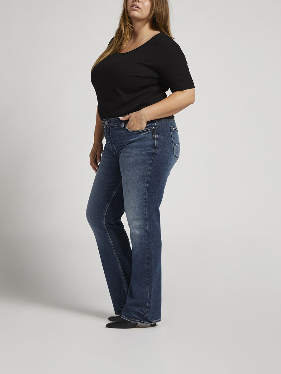 plus size bootcut jeans