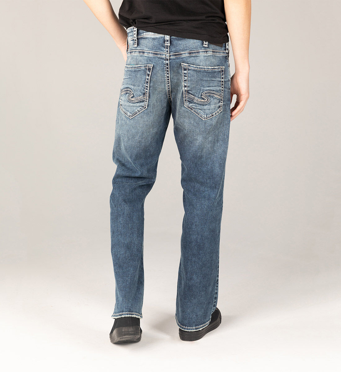 Performance Stretch Denim | Silver