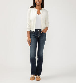 Elyse Mid Rise Slim Bootcut Jeans