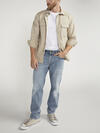 Eddie Athletic Fit Tapered Leg Jeans image number 0