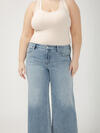 Suki Wide Leg Luxe Stretch Jeans Plus Size image number 3